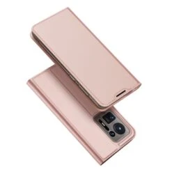 DUX DUCIS Skin Pro Faux Leather Wallet Flip Case For Xiaomi Mix 4 - Rose Gold