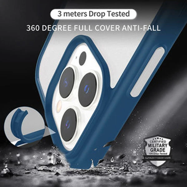 Armoured⢠Shield Tough Case For Apple IPhone 14 Pro - Red (Black Buttons) - Image 5