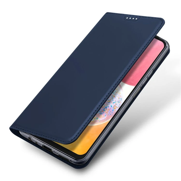 DUX DUCIS Skin Pro Faux Leather Wallet Flip Case For Samsung Galaxy A15 / A15 5G - Blue - Image 4