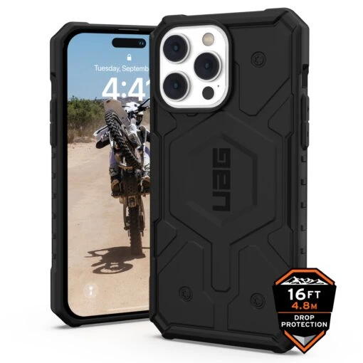 Urban Armor Gear (UAG) Pathfinder MagSafe Tough Case For IPhone 14 Pro Max - Black