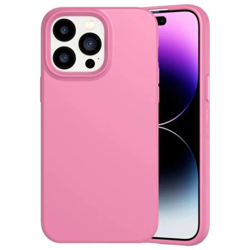 Tech21 EvoLite Tough Rear Case Cover For Apple IPhone 14 Pro Max - Fuchsia