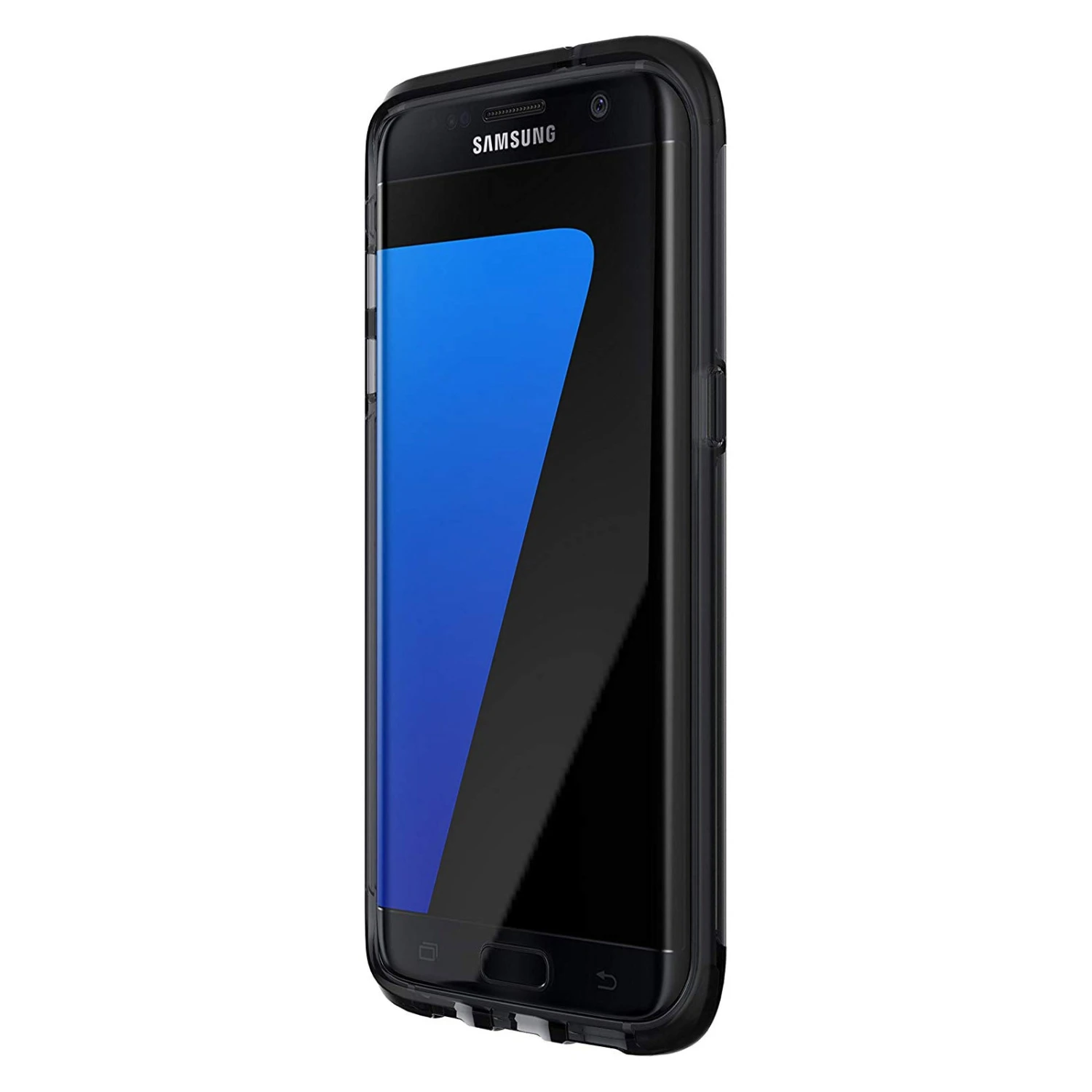 Tech21 Evo Frame Tough Rear Case For Samsung Galaxy S7 Edge - Smokey / Black - Image 5