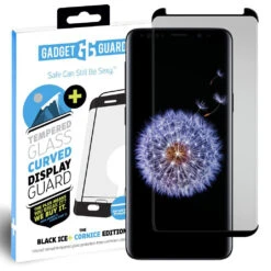 Gadget Guard Black Ice+ Cornice Curved Tempered Glass For Samsung Galaxy S9