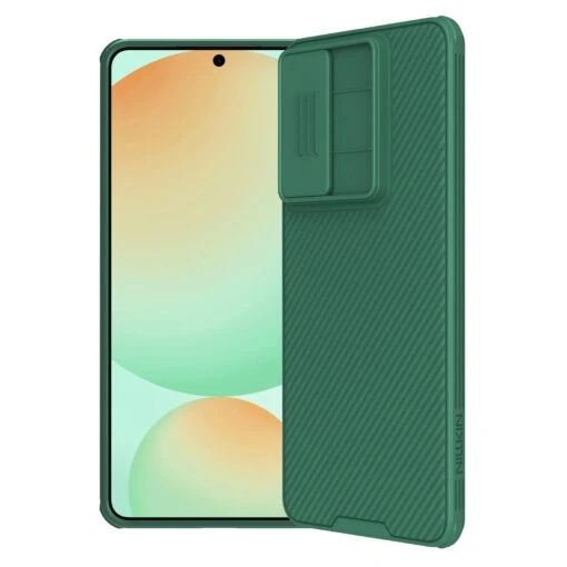 Nillkin CamShield Pro Lens Protector Case Cover For Samsung Galaxy S25 Edge - Green