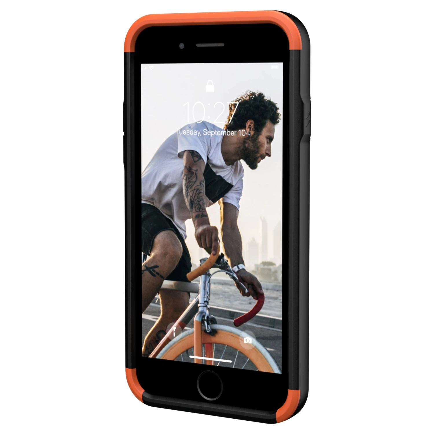 Urban Armor Gear (UAG) Civilian Tough Case For Apple IPhone SE 2022, 2020, 8 & 7 - Black - Image 6