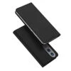 DUX DUCIS Skin Pro Faux Leather Wallet Flip Case For OnePlus Nord CE 4 Lite / OPPO K12x - Black