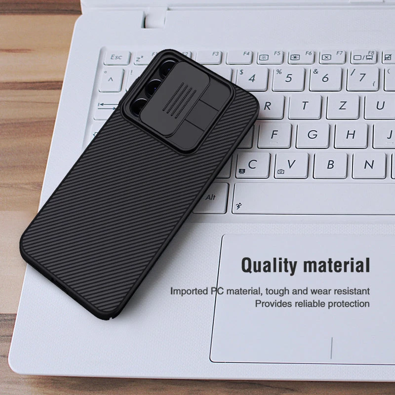 Nillkin CamShield Pro Lens Protector Case Cover For Samsung Galaxy A16 5G - Black - Image 10