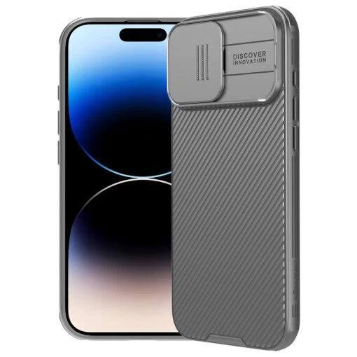 Nillkin CamShield Pro Lens Protector Case For Apple IPhone 16 Pro Max - Titanium Grey