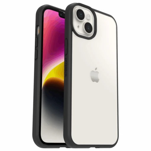 Otterbox React Tough Clear Rear Case For IPhone 14 Plus - Clear/Black