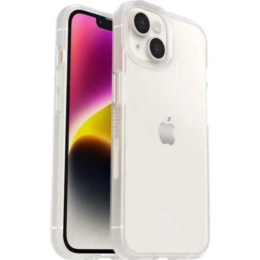 Otterbox React Tough Clear Rear Case With Glass Screen Protector For IPhone 14 Plus