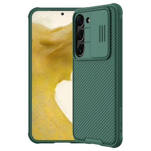 Nillkin CamShield Pro Camera Lens Protector Case Cover For Samsung Galaxy S23+ Plus - Deep Green