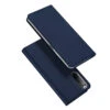 DUX DUCIS Skin Pro Faux Leather Wallet Flip Case For Sony Xperia 10 V - Blue