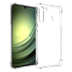 Clear Tough Rear Case For Samsung Galaxy A21 - Transparent