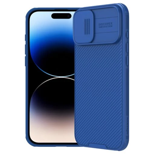 Nillkin CamShield Pro Lens Protector Case For Apple IPhone 16 - Blue