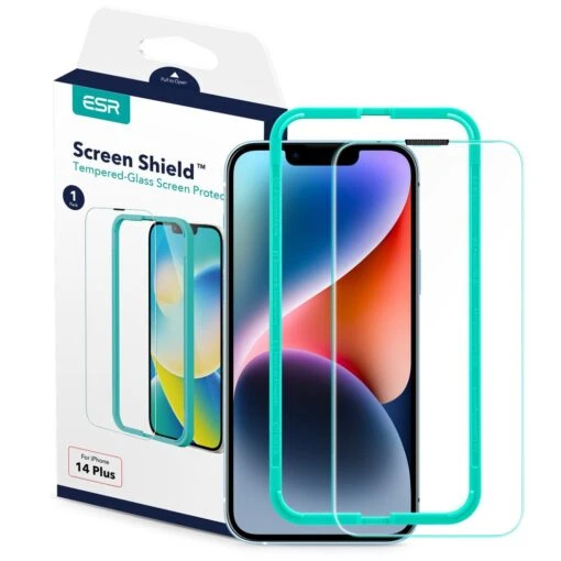 ESR Screen Shield Tempered Glass Protector For Apple IPhone 13 Pro Max - Clear