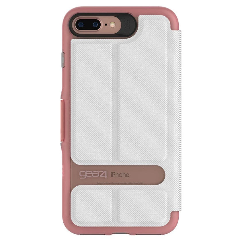 Gear4 Oxford D30 Shockproof Flip Case For Apple IPhone 7 Plus / 8 Plus - Rose Gold - Image 3