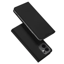 DUX DUCIS Skin Pro Faux Leather Wallet Flip Case For Oppo Reno 13F 4G / 5G - Black