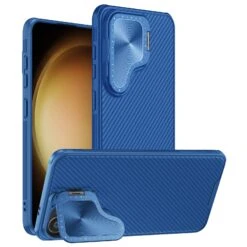 Nillkin CamShield Prop Lens Protector Case Cover For Samsung Galaxy S24+ Plus - Blue