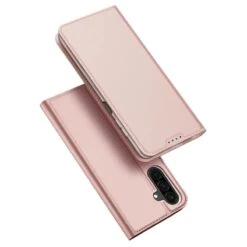 DUX DUCIS Skin Pro Faux Leather Wallet Flip Case For Samsung Galaxy A26 5G - Rose Gold