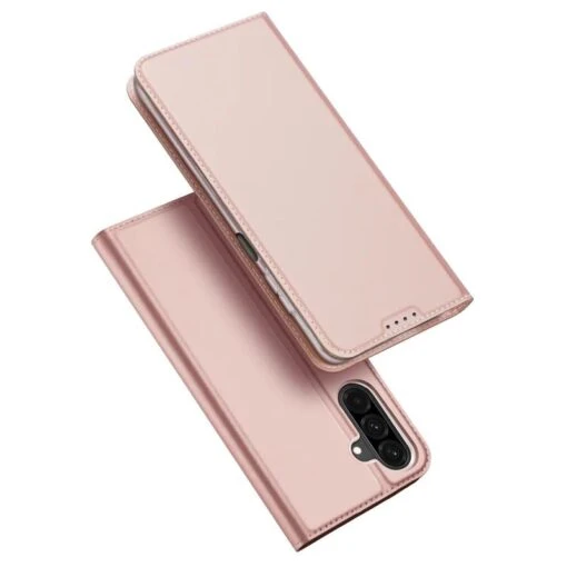DUX DUCIS Skin Pro Faux Leather Wallet Flip Case For Samsung Galaxy A26 5G - Rose Gold