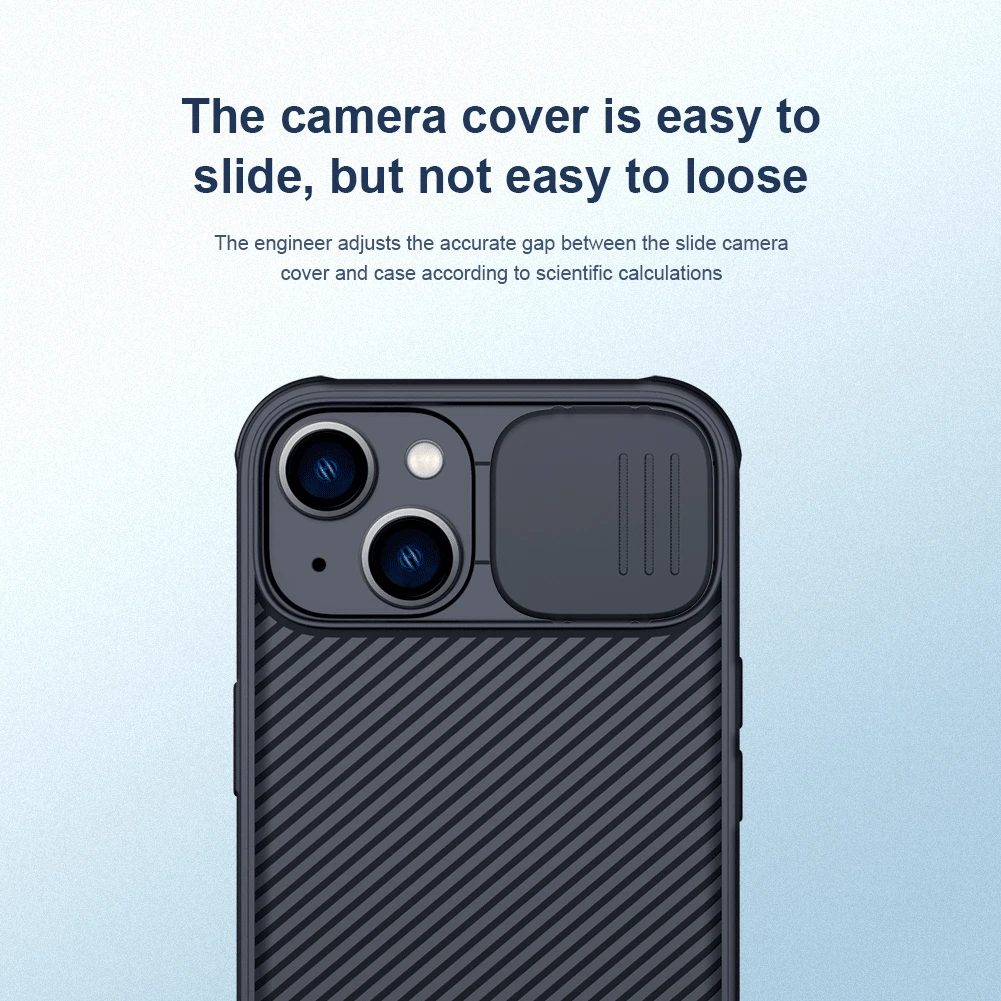 Nillkin CamShield Pro MagSafe Lens Protector Case For IPhone 14 Plus - Black - Image 6