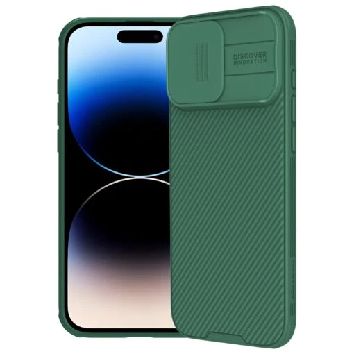 Nillkin CamShield Pro Lens Protector Case For Apple IPhone 16 Pro Max - Green
