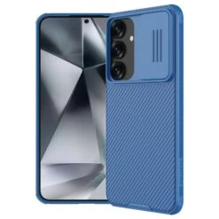Nillkin CamShield Pro Lens Protector Case Cover For Samsung Galaxy S25 - Blue