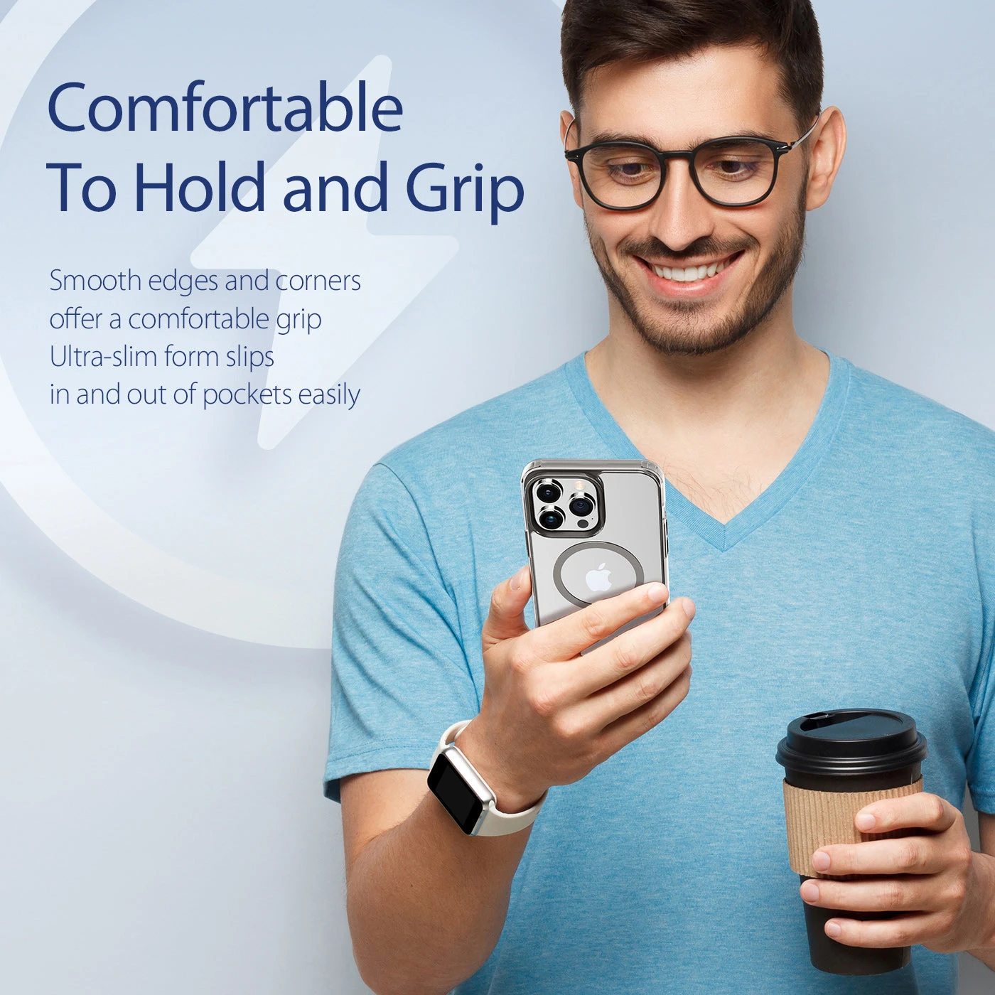 DUX DUCIS Clin2 Clear Tough With MagSafe Case For Apple IPhone 14 Pro Max - Grey - Image 4