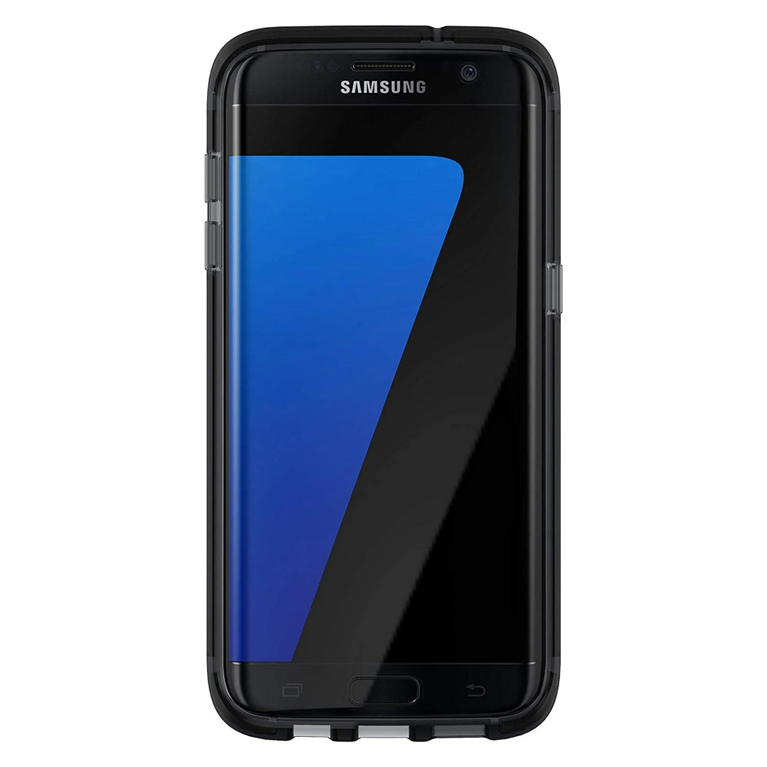 Tech21 Evo Frame Tough Rear Case For Samsung Galaxy S7 Edge - Smokey / Black - Image 7