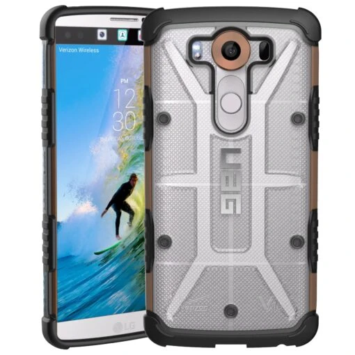Urban Armor Gear (UAG) For LG V10 Plasma Case -ICE Military Spec Tough Cover