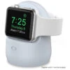 Ahastyle IWatch Charger Stand Silicone Dock Holder For Apple Watch - Light Blue
