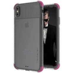 Ghostek COVERT2 Tough Clear Silicone Case Cover For Apple IPhone XS Max - Pink