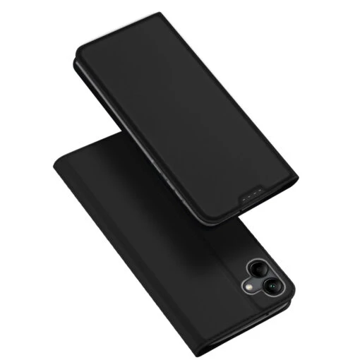 DUX DUCIS Skin Pro Faux Leather Wallet Flip Case For Samsung Galaxy A04 - Black