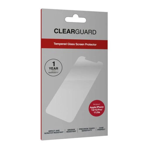 2 X ZAGG ClearGuard Tempered Glass Screen Protector For Apple IPhone 12 & 12 Pro