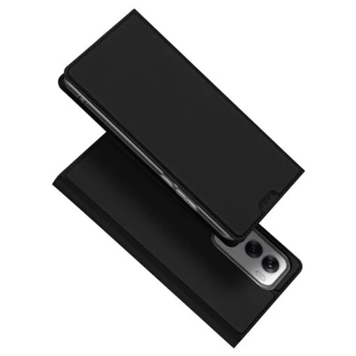 DUX DUCIS Skin Pro Faux Leather Wallet Flip Case For OPPO Reno12 - Black