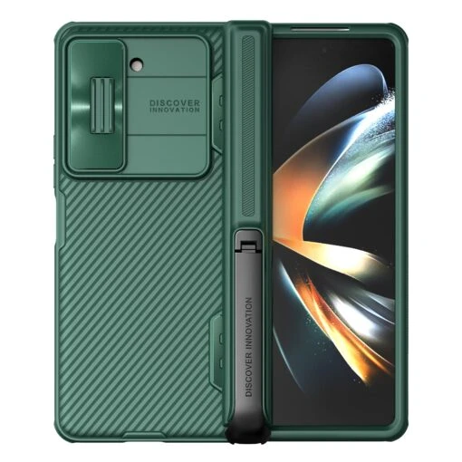 Nillkin CamShield Camera Lens Protector Case For Samsung Galaxy Z Fold5 5G - Deep Green