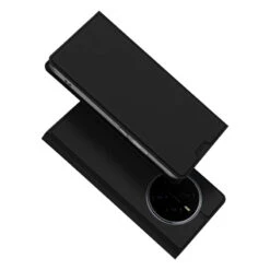 DUX DUCIS Skin Pro Faux Leather Wallet Flip Case For Honor Magic7 - Black