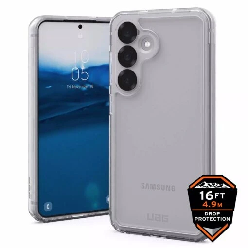 Urban Armor Gear (UAG) Plyo Tough Rugged Case For Samsung Galaxy S25 - Clear
