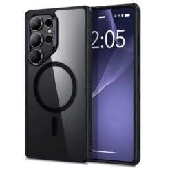 ESR Classic Hybrid Magsafe Tough Rear Case For Samsung Galaxy S25 Ultra - Clear/ Black