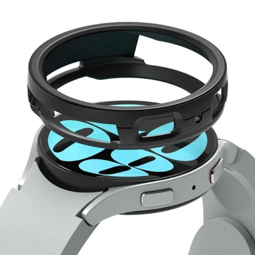 Ringke Air Silicone Matte Case Cover For Galaxy Watch 6 (40 Mm) - Black