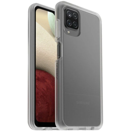 Otterbox React Clear Case With Soft Grip For Samsung Galaxy A12 - Clear
