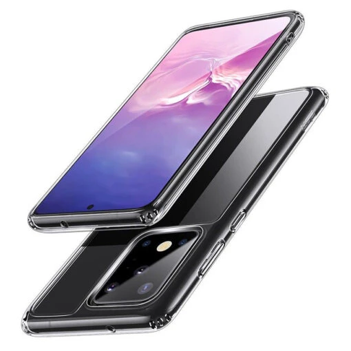 ESR Ice Shield TPU & Glass Rear Case For Samsung Galaxy S20 Ultra 5G - Clear