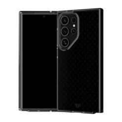 Tech21 EvoCheck Tough Rear Case Cover For Samsung Galaxy S24 Ultra - Smokey/Black