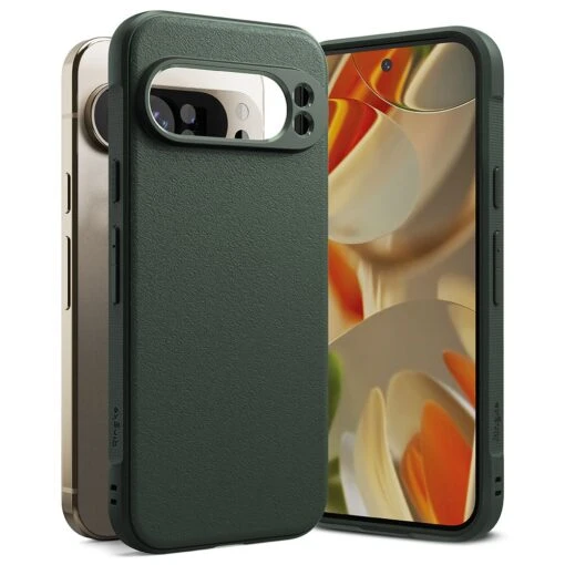 Ringke Onyx Tough Flexible Slim Case For Google Pixel 9 Pro XL - Dark Green