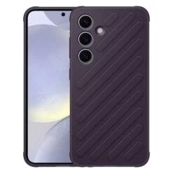 Official Genuine Samsung Shield Rear Case Cover For Samsung Galaxy S24 - Dark Violet