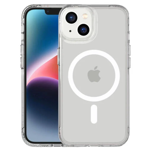 Tech21 EvoClear Magsafe Tough Rear Case Cover For Apple IPhone 14 - Clear