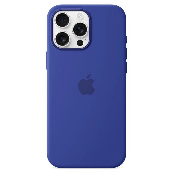 Official Apple Silicone Magsafe Rear Case Cover For IPhone 16 Pro Max Ultramarine - Image 2