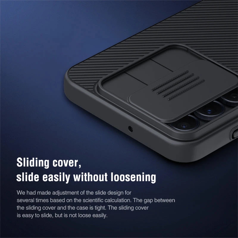 Nillkin CamShield Pro Lens Protector Case Cover For Samsung Galaxy A16 5G - Black - Image 4