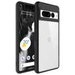 Armoured™ Shield Tough Matte Frosted Rear Case For Google Pixel 7 Pro - Black