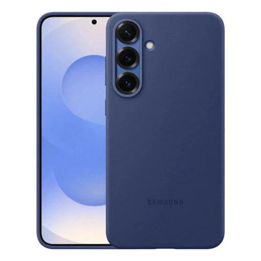 Official Genuine Samsung Silicone Case Cover For Samsung Galaxy S25 - Blue